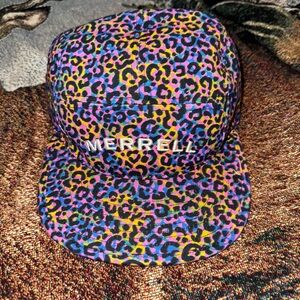 Merrell Multicolor Leopard Print Hat